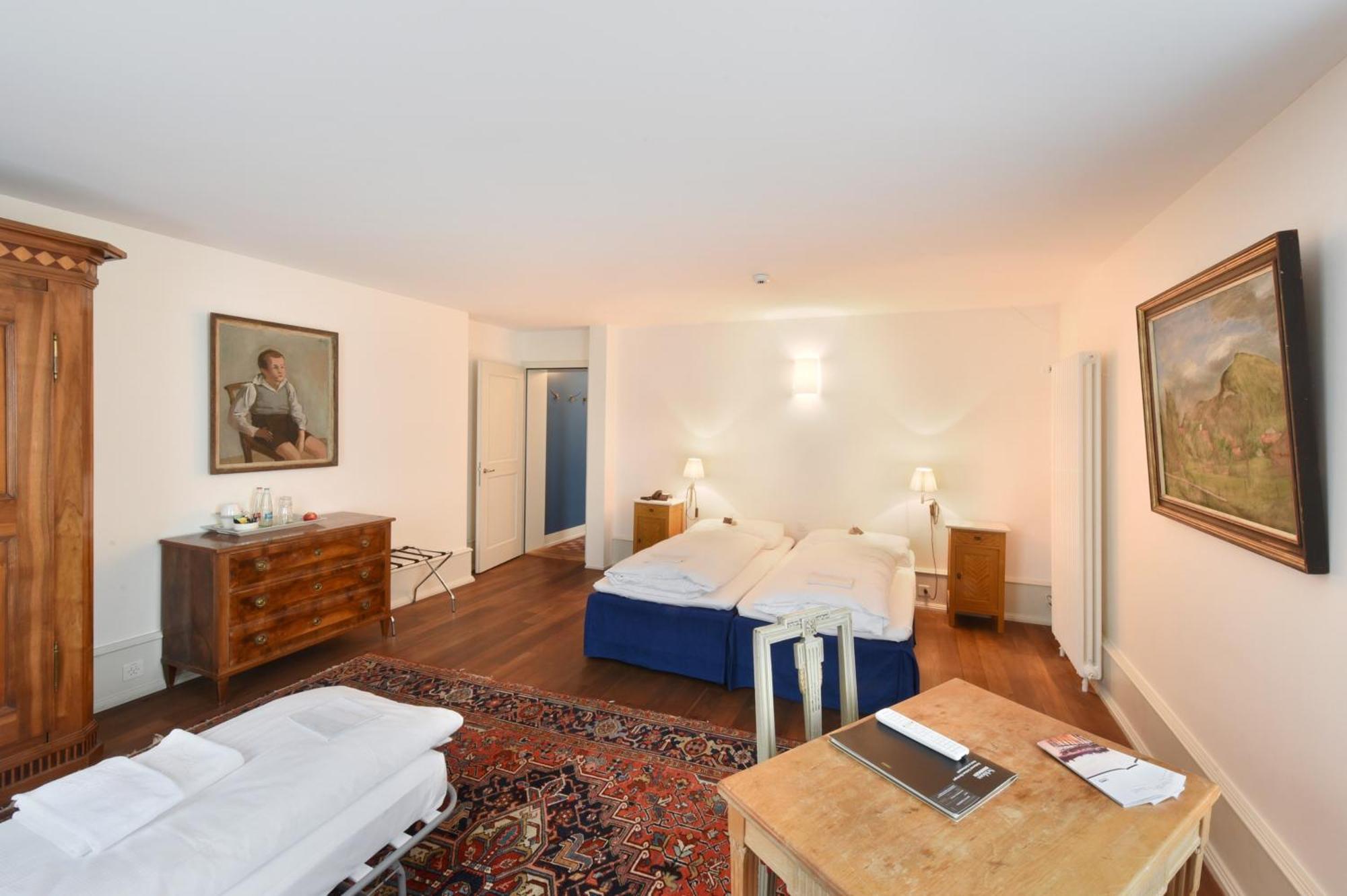 Hotel Im Schlosspark Binningen Номер фото